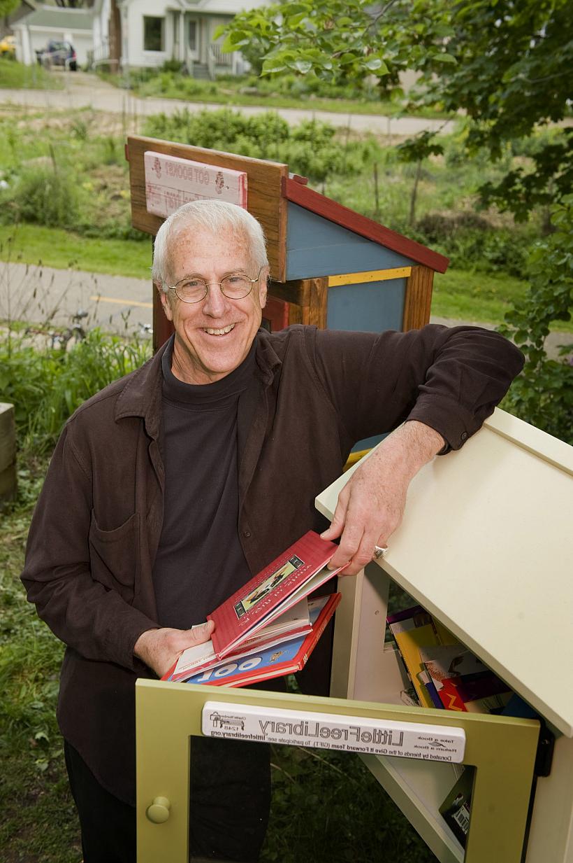 Rick Brooks'69 is co-founder of Little Free Libraries, the book sharing movement with more than 80,000 registered libraries in more than ...